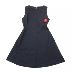 NEW With Tags Spanx Perfect Fit and Flare Sleeveless Dress Navy Size S Business